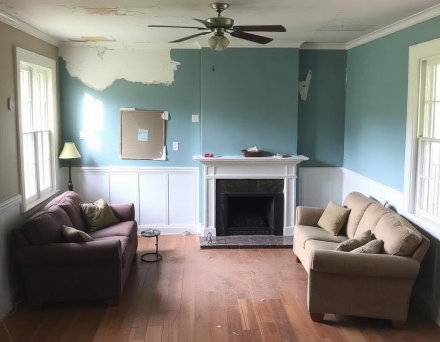 Living Room Refresh — Zilker before
